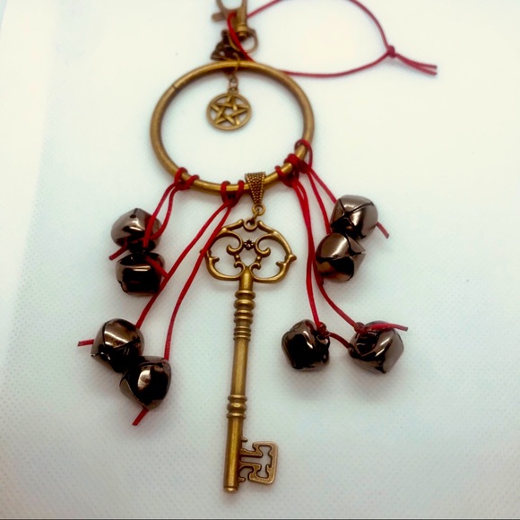 Witch’s Bells Protect Door Good Luck Decoration - Picture 4 of 6